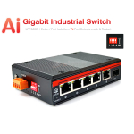Full Gigabit Industrial Ai Switch 6 Port (4GE+Uplink+SFP)