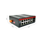 Full Gigabit Industrial Ai POE Switch 12 Port (8 POE+2GE+2SFP)