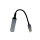 อะแดปเตอร์ USB 3.0 เป็น Gigabit RJ45 เชื่อมต่ออินเทอร์เน็ตผ่านสาย LAN ด้วยความเร็วสูงสุด 1000 Mbps ใช้งานง่ายด้วย Plug & Play ไม่ต้องติดตั้งไดร์เวอร์