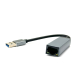 อะแดปเตอร์ USB 3.0 เป็น Gigabit RJ45 เชื่อมต่ออินเทอร์เน็ตผ่านสาย LAN ด้วยความเร็วสูงสุด 1000 Mbps ใช้งานง่ายด้วย Plug & Play ไม่ต้องติดตั้งไดร์เวอร์