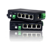 Industrial-grade 1-channel bi-directional 485 + 4 100mbps network single-fiber sc Industrial-grade 1-channel bi-directional 485 + 4 100mbps network single-fiber sc