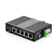 Gigabit Industrial PoE Switch 4+1+1 SFP Ethernet Switch