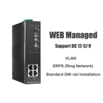 Gigabit Industrial L2 Managed Switch 4 Port + 4 SFP (WEB Configuration)