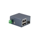 Mini Gigabit Industrial Switch | 4 Port + 1 SFP mini industrial switch 4 port 1 sfp ติดตั้งบน din rail