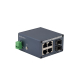 Mini Gigabit Industrial Switch 4 Port + 2 SFP DIN-Rail DC 9-57V