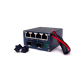 Mini Gigabit Industrial Switch 4 Port + 2 SFP DIN-Rail DC 9-57V