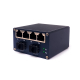 Mini Gigabit Industrial Switch 4 Port + 2 SFP DIN-Rail DC 9-57V
