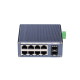 Mini Gigabit Industrial Switch 8 Port + 2 SFP DIN-Rail DC 9-57V