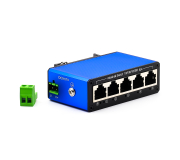 Mini Gigabit Industrial Switch 5 Port | DC 9-57V Mini Gigabit Industrial Switch 5 Port | DC 9-57V