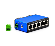 Mini Gigabit Industrial Switch 5 Port | DC 9-57V Mini Gigabit Industrial Switch 5 Port | DC 9-57V