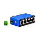 mini gigabit industrial switch 5 port dc 9-57v din rail