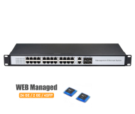 Gigabit L2 Managed Switch 24 Port + 2 Uplink + 4 SFP