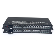 16P Telephone Optical (PCM) To Fiber Optic (Desktop)