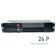 Telephone Optical PCM 24 Channel (Rack Mount)