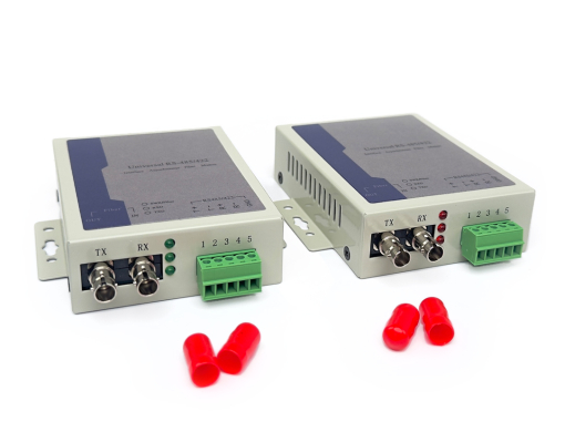 RS485 Fiber Media Converter Dual ST (20KM) – แปลงสัญญาณ RS485 ผ่านสายไฟเบอร์ออปติก (ระยะไกล 20KM)
