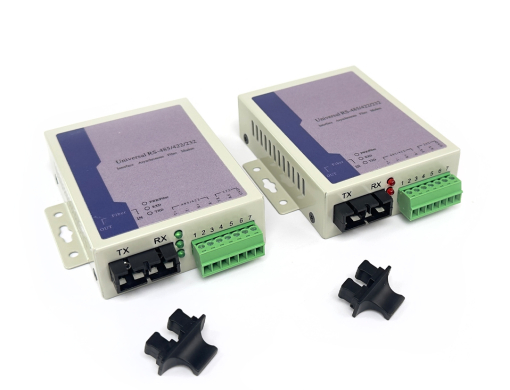 (3-in-1) RS485/422/232 To Dual Fiber SC Converter 20KM