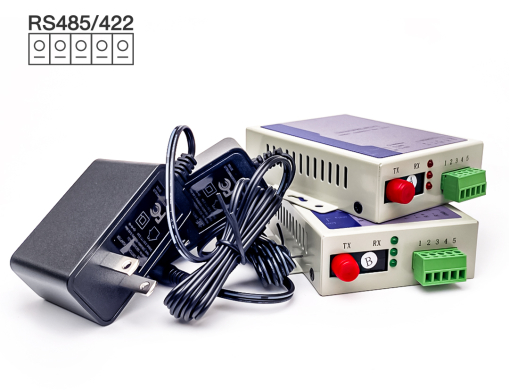 ตัวแปลงสัญญาณ RS485 เป็น Fiber Optic