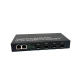 Gigabit SFP Switch 4 Port + 2 GE Uplink (10/100/1000M) ยี่ห้อ HM รุ่น ET-4GF2GE-SFP แบบวางโต๊ะ (Desktop)