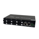 Gigabit Fiber Network Switch 8 Port + 2 LAN | Built-in 4A+4B | SC Single Mode | 3 km