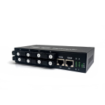 Gigabit Fiber Optic Transceiver 8 Port (4A+4B) + 2 Gigabit LAN | 3km