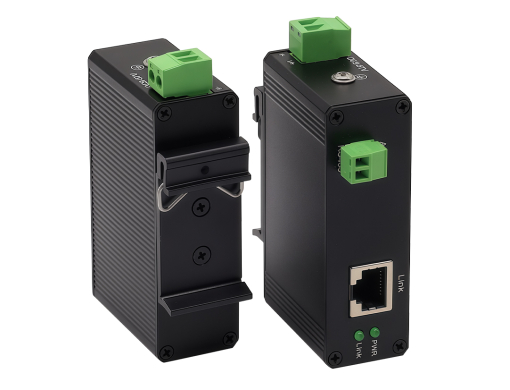 Industrial RS485 to Ethernet Serial Server รองรับ Modbus RTU/TCP ติดตั้งราง DIN ตัวเครื่องโลหะ