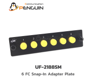SNAP IN ADAPTER-PLATE 6 FC / SM LINK (UF-2188SM)
