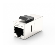 Pass-Through Keystone CAT6A RJ45 (ตัวเมีย 2 ฝั่ง)