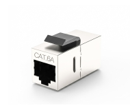 Pass-Through Keystone CAT6A RJ45 (ตัวเมีย 2 ฝั่ง)