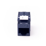 เต้ารับสายแลนตัวเมีย RJ45 CAT6 UTP แบบ Tool-Free สีดำ