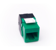 เต้ารับสายแลนตัวเมีย RJ45 CAT6 UTP แบบ Tool-Free สีเขียว เต้ารับสายแลนตัวเมีย RJ45 CAT6 UTP แบบ Tool-Free สีเขียว