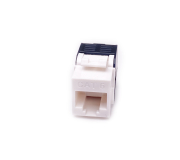 เต้ารับสายแลนตัวเมีย RJ45 CAT6 UTP แบบ Tool-Free สีขาว เต้ารับสายแลนตัวเมีย RJ45 CAT6 UTP แบบ Tool-Free สีขาว