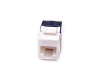 เต้ารับสายแลนตัวเมีย RJ45 CAT6 UTP แบบ Tool-Free สีขาว เต้ารับสายแลนตัวเมีย RJ45 CAT6 UTP แบบ Tool-Free สีขาว