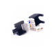 เต้ารับสายแลน RJ45 CAT6 UTP แบบ Tool-Free สีขาว