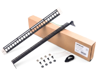 Keystone Patch Panel 24-Port (Rack 19") with Cable Management Bar