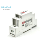 DR-15-5 Rail Type Switching Power Supply 5V (2.4A) 15W