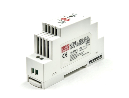 DR-15-5 Rail Type Switching Power Supply 5V (2.4A) 12W