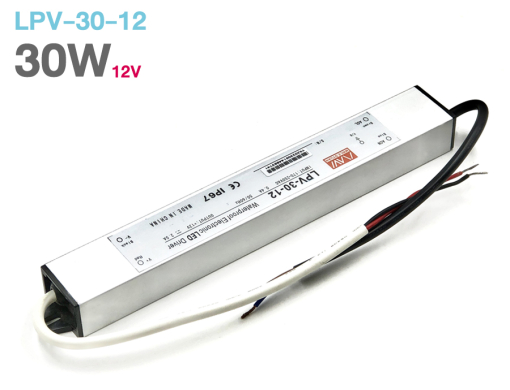 LPV-30-12 | Waterproof LED Driver 12V(2.5A) 30W สำหรับไฟ LED กันน้ำ