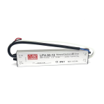 LPV-30-12 | Waterproof LED Driver 12V(2.5A) 30W สำหรับไฟ LED กันน้ำ