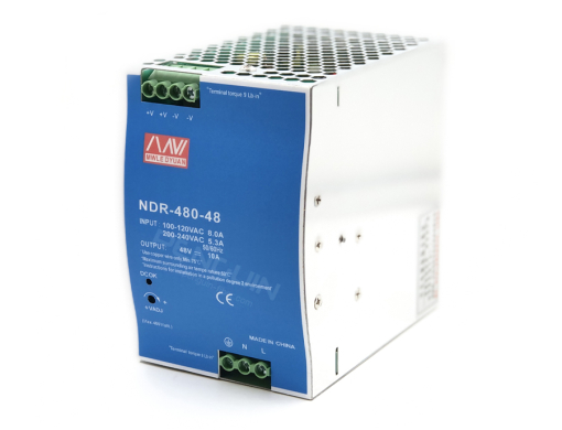 NDR-480-48 Rail Type Switching Power Supply 48V (10A) 480W