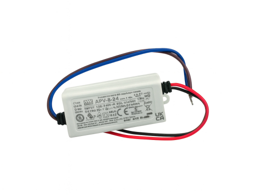 Mean Well APV-8-24 LED Driver 24V 8W เพาเวอร์ซัพพลายสำหรับไฟ LED