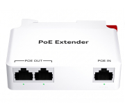 PoE Extender 1 เข้า 2 ออก | 10/100M | แบบยึดราง รุ่น DG102B PoE Extender 1 เข้า 2 ออก | 10/100M | แบบยึดราง รุ่น DG102B