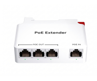 PoE Extender 1 เข้า 3 ออก | 10/100M | แบบยึดราง รุ่น DG103B
