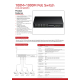 PoE Switch 16 Port 10/100 + 2 Gigabit Uplink + 1 SFP กำลังรวม 200W