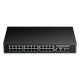 PoE Switch 24 Port 10/100 + 2 Gigabit Uplink + 1 SFP กำลังรวม 300W