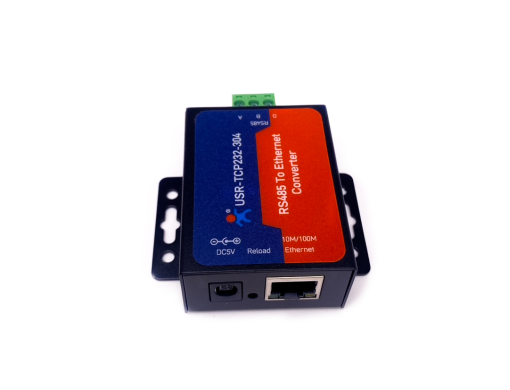USR-TCP232-304 Serial Device Server รองรับ Modbus Gateway ตัวเครื่องอุปกรณ์แปลงสัญญาณ USR-TCP232-304 RS485 to Ethernet
