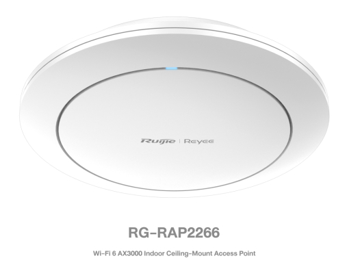 Reyee RG-RAP2266 Wi-Fi 6 AX3000 Indoor Access Point ติดฝ้า เพนดาน