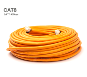 CAT8 สายแลน Shielded / Foiled (Max 40 Gbps.) ยาว 30 เมตร