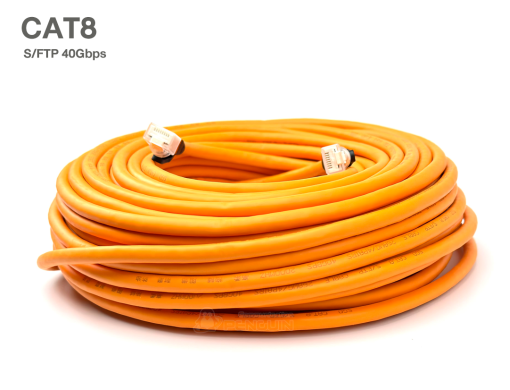 สายแลน CAT 8 ความเร็ว 40Gbps. 30 เมตร