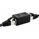 LAN RJ45 ตัวเมีย-ตัวเมีย รุ่น df541 สีดำ สำหรับเชื่อมต่อความยาวสายแลน