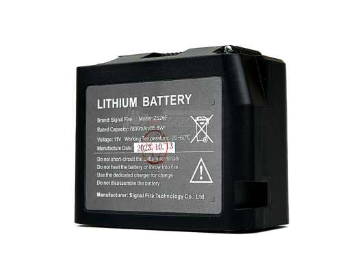 Lithium แบตเตอรี่ 7800mAh  สำหรับเครื่องสไปซ์ Signal Fire